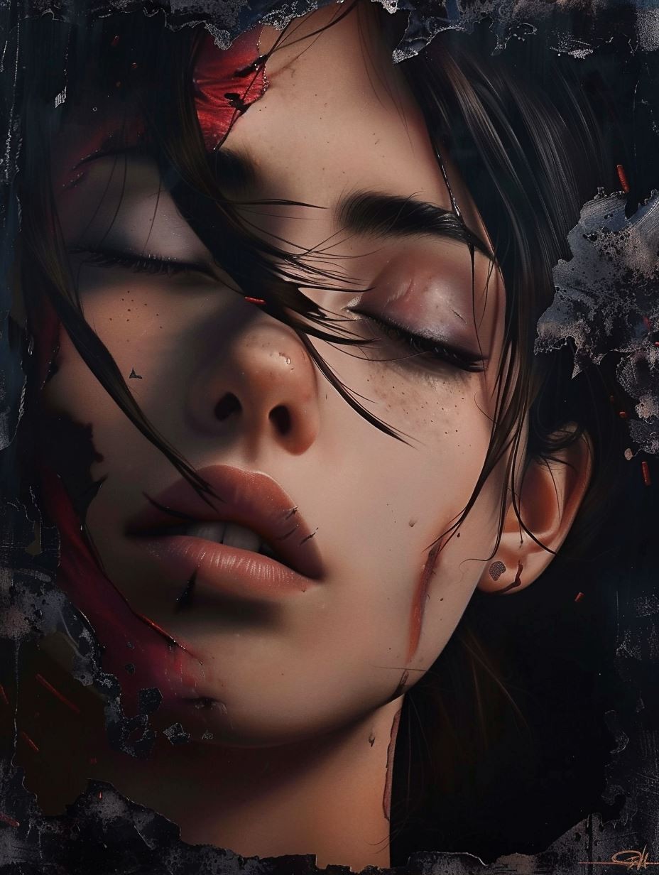 Fractured Soul Portrait