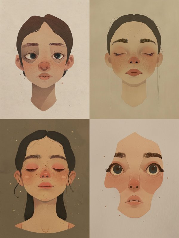Muted Earthy Portrait