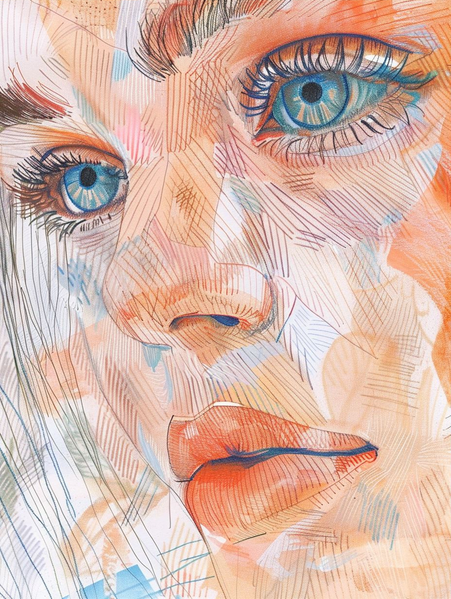 Fragmented Soul Portrait