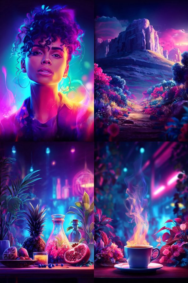 Neon Soul Radiance