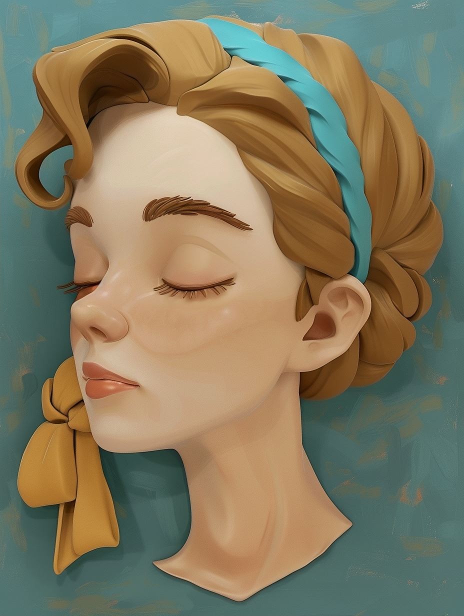 Ethereal Stylized Gaze