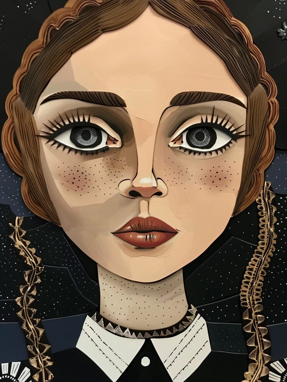Celestial Shadow Portrait - Image 3