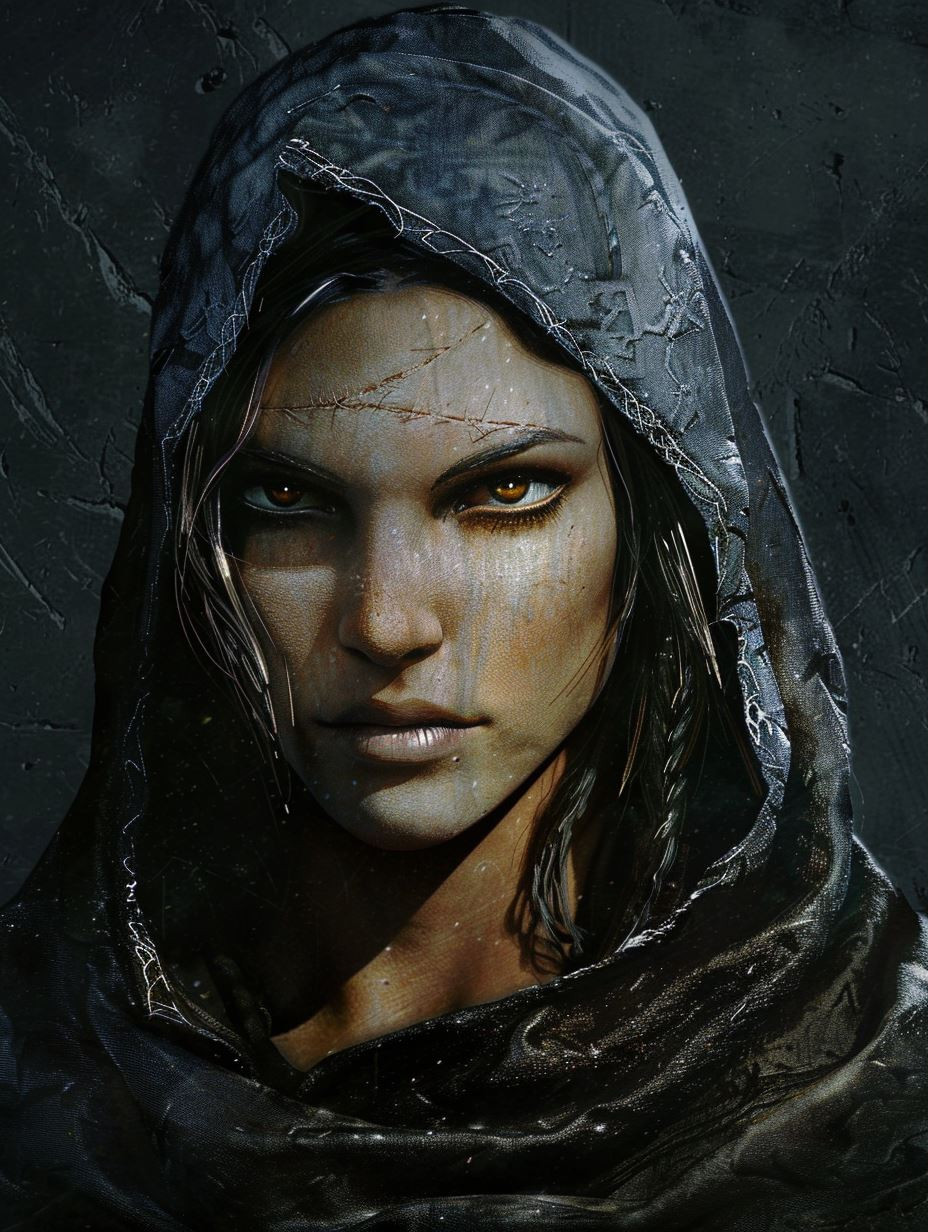 Shadowed Gaze of the Outcast