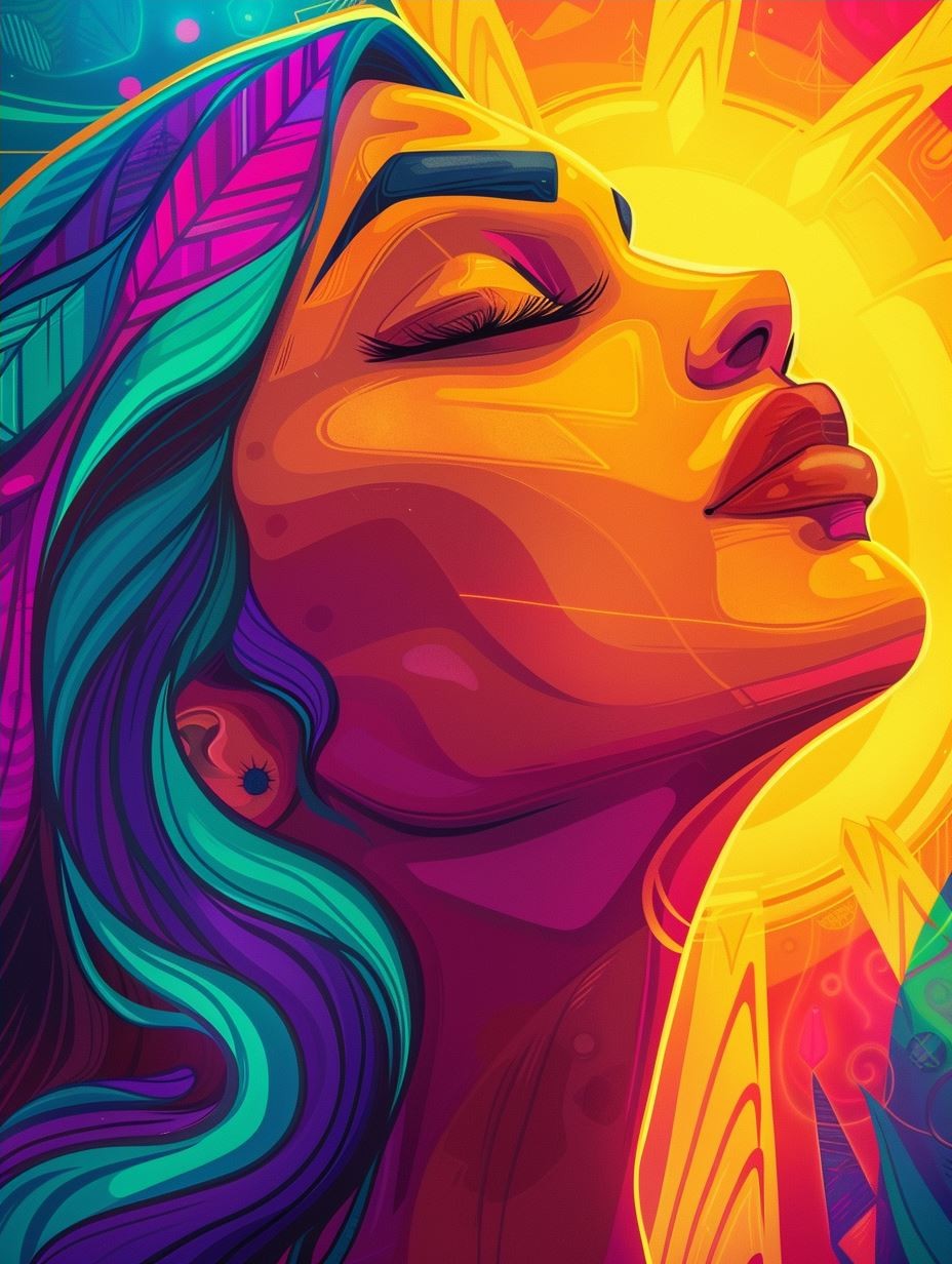 Neon Astral Goddess - Image 4