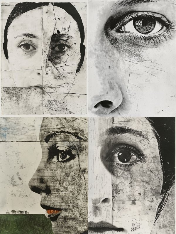 Fragmented Soul in Ink