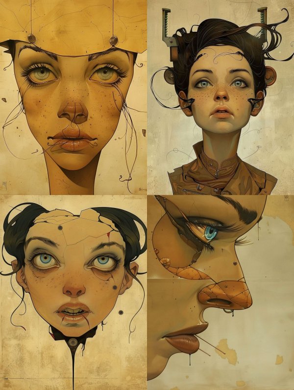 Golden Mechanical Muse