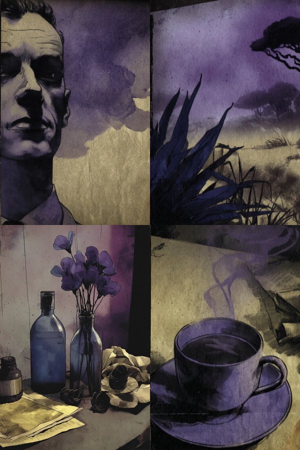 Violet Noir Shadows