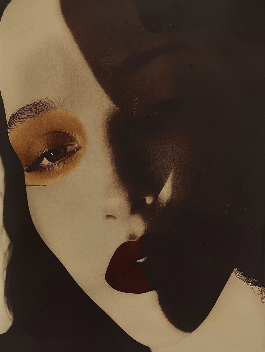 Ethereal Shadow Portrait Study