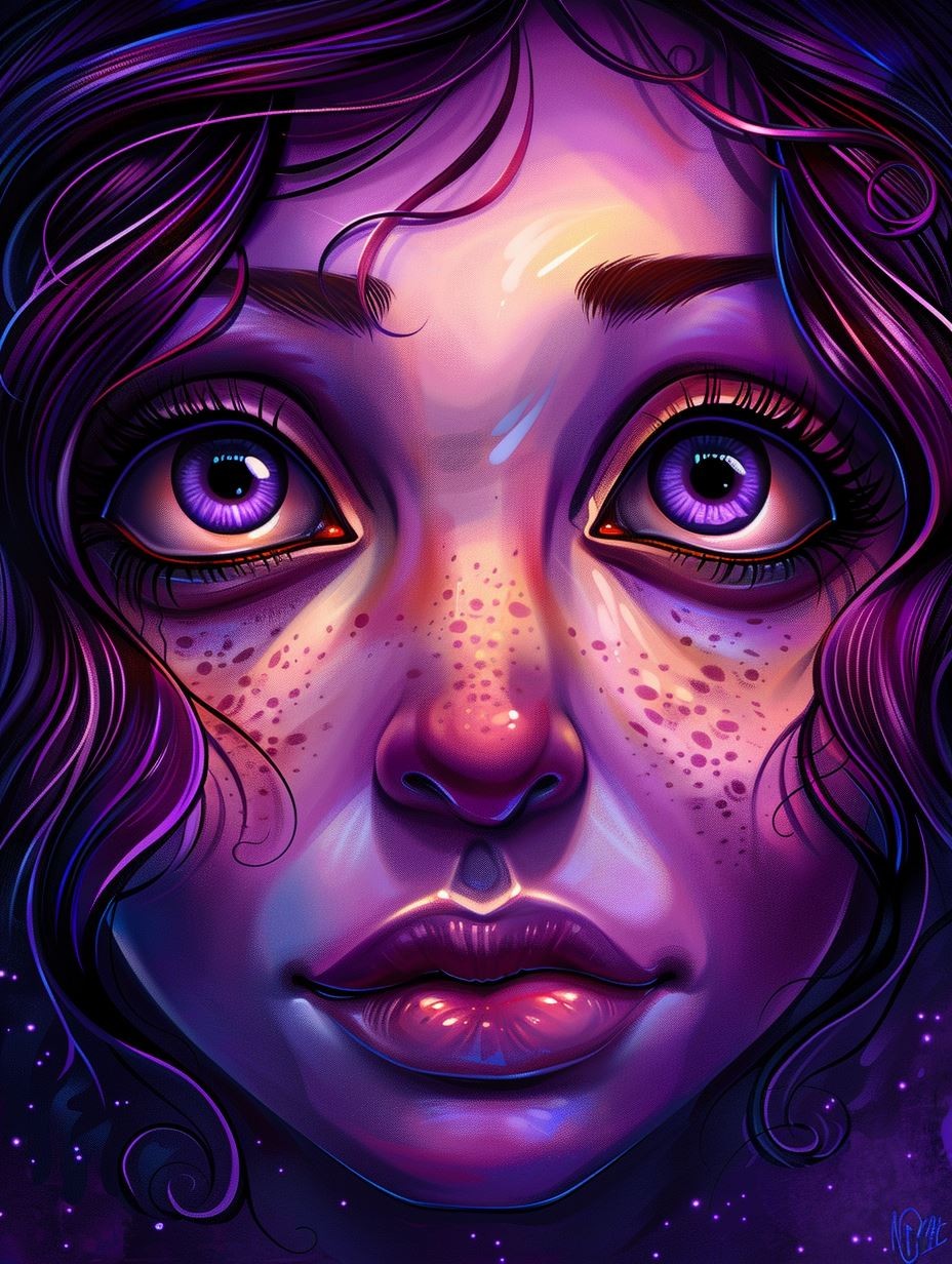 Cosmic Violet Dream - Image 4