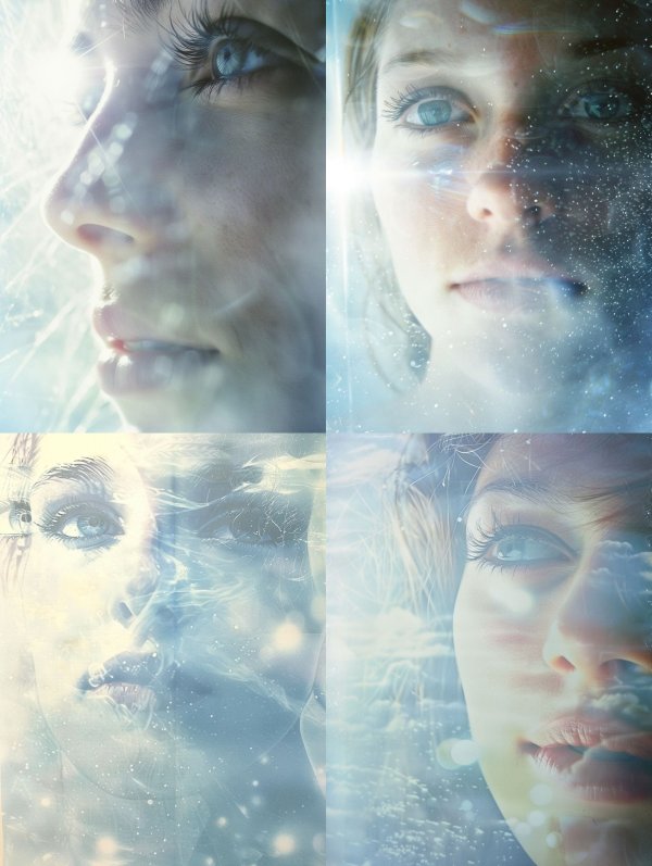 Ethereal Frost and Frozen Light