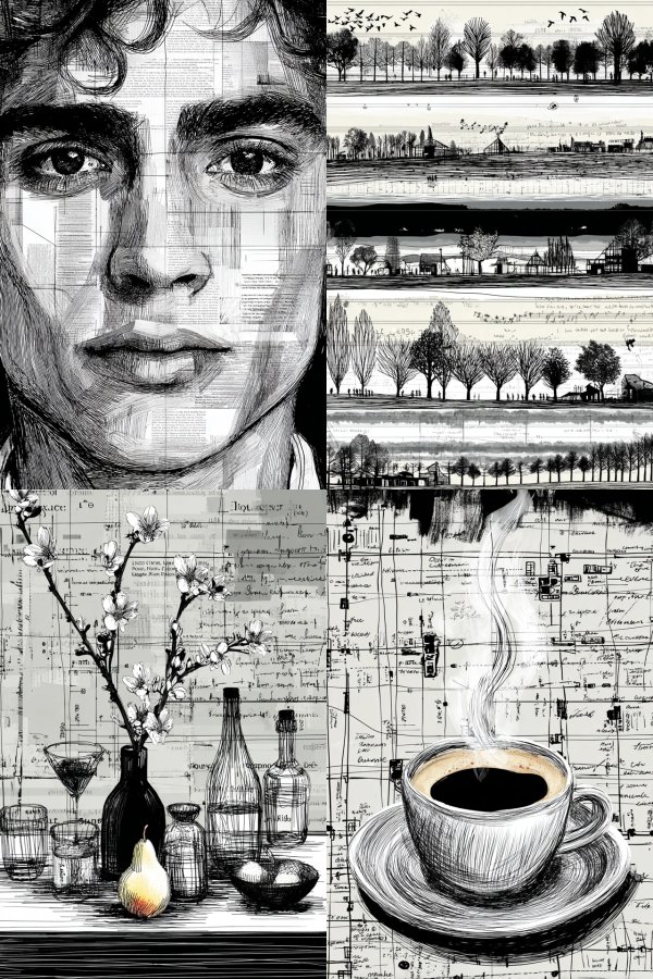 Literary Ink Portrait