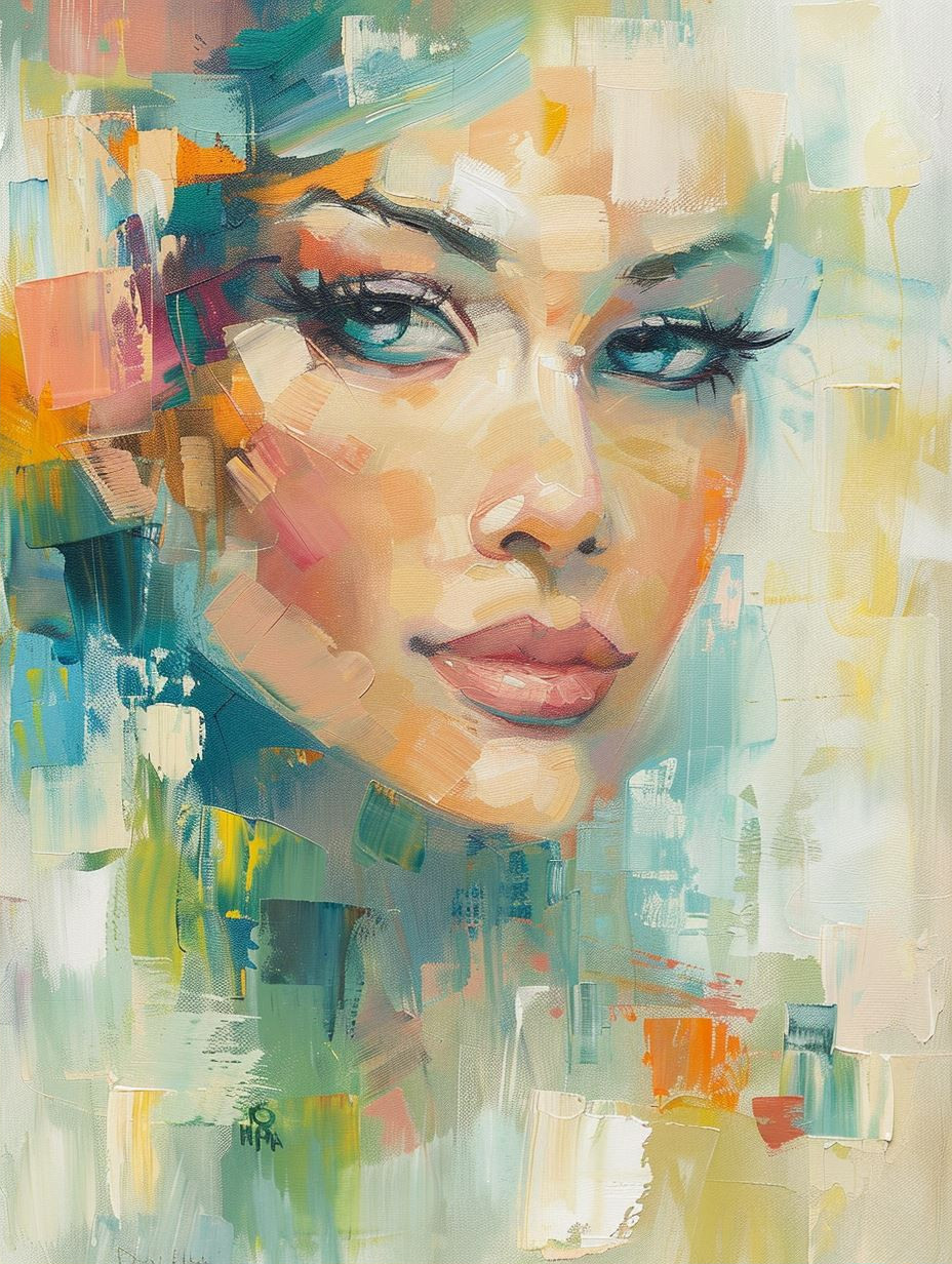 Abstract Impressionist Gaze