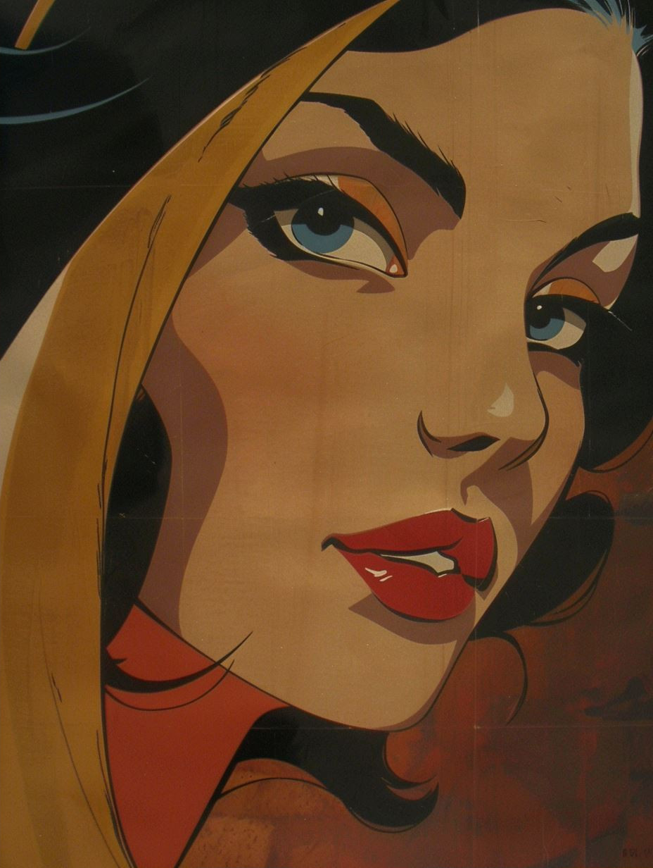 Vintage Pin-Up Comic Glamour - Image 2