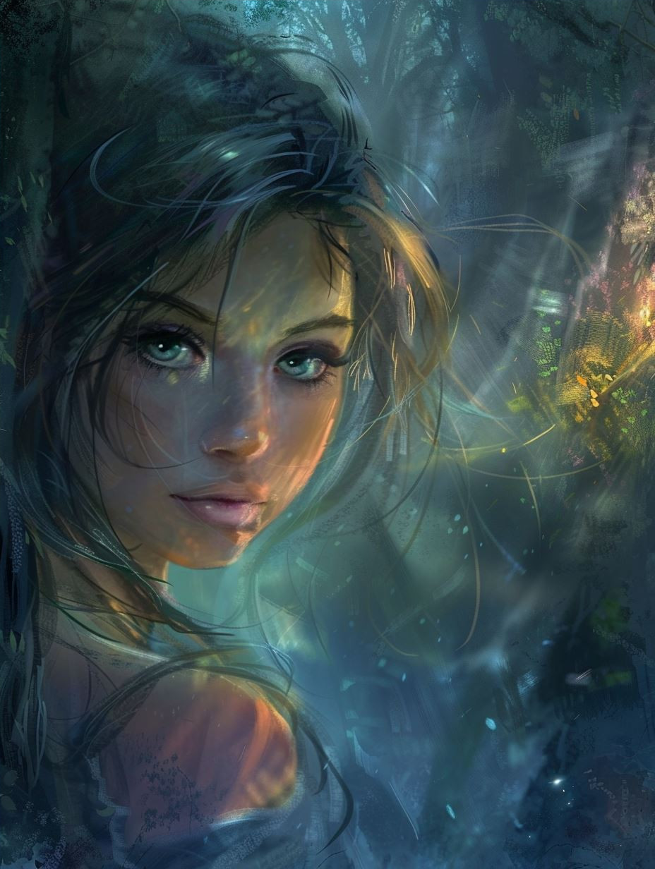 Ethereal Gaze in Deep Waters