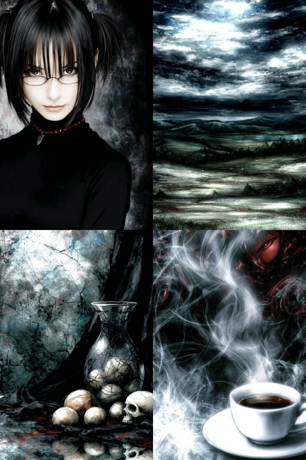 Gothic Noir Elegance