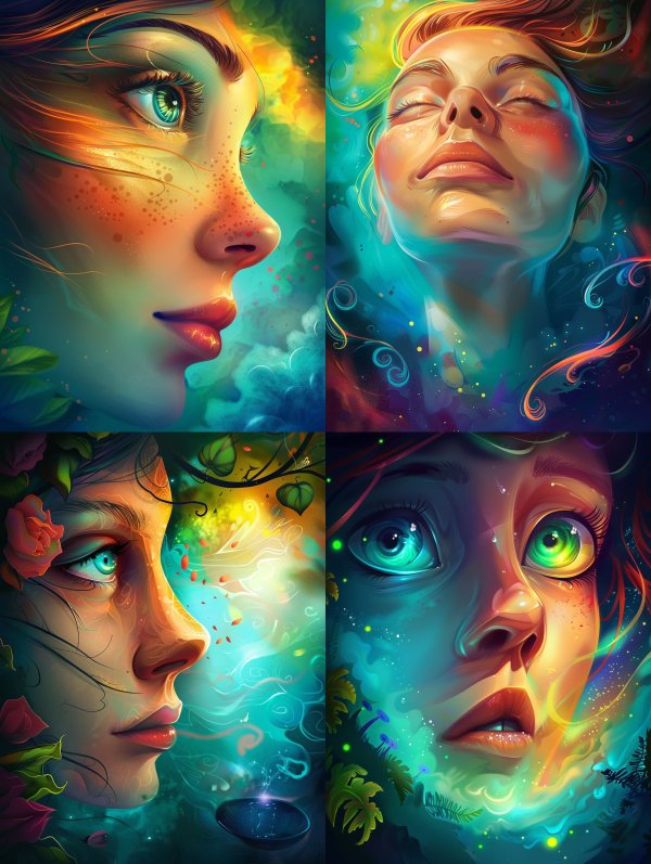 Prismatic Ethereal Glow