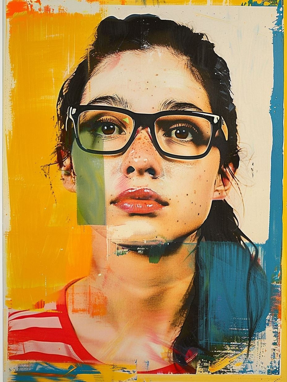 Chromatic Fragment Portrait 3