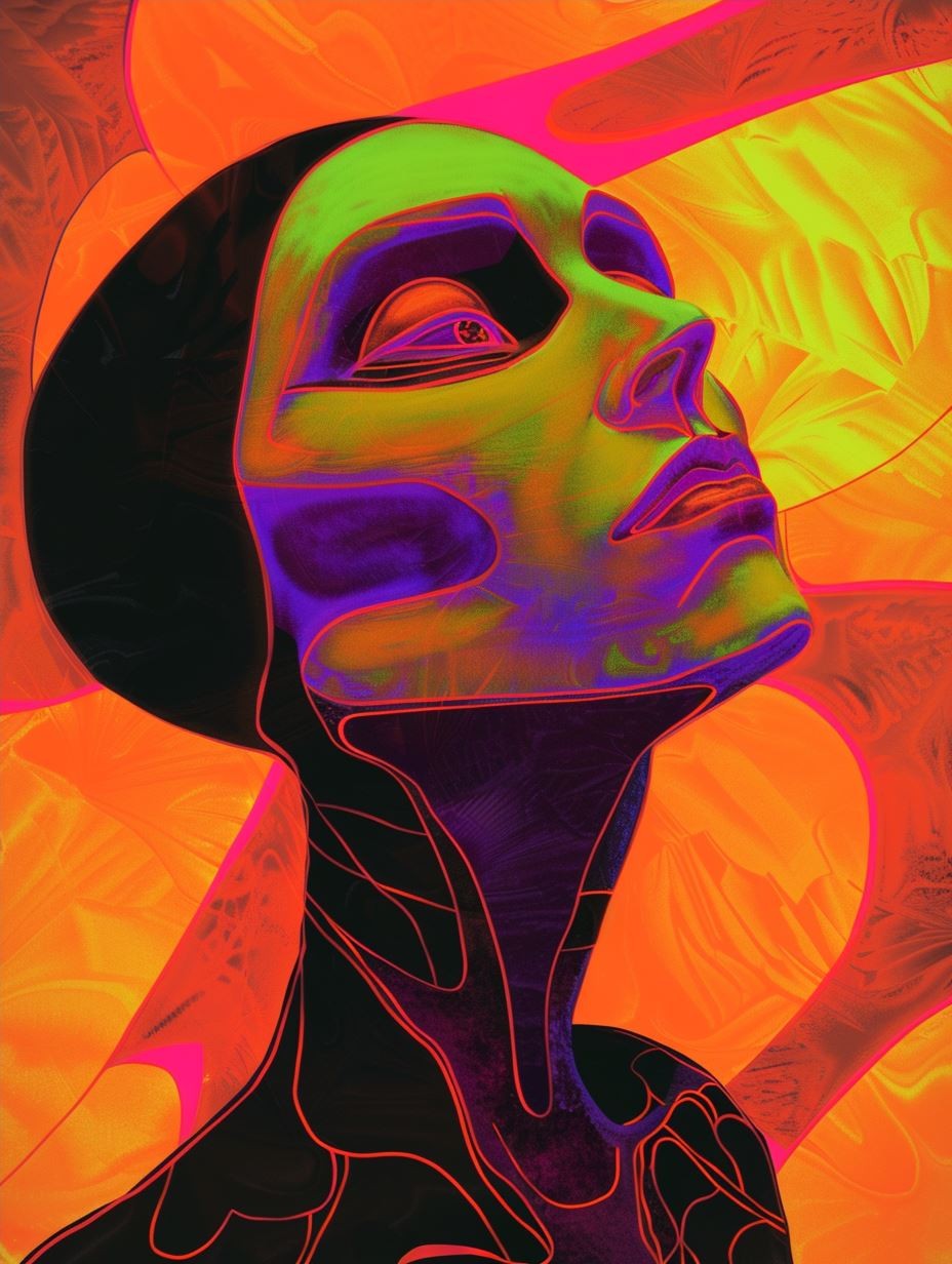 Neon Psychedelic Dream - Image 4