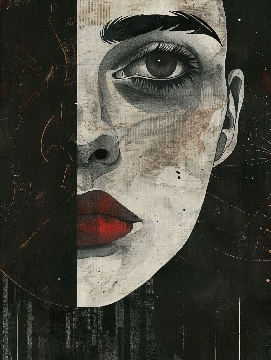 Rustic Crimson Gaze - Image 3