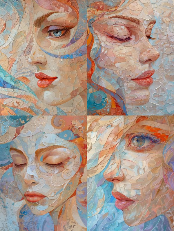 Mosaic Dream Portrait