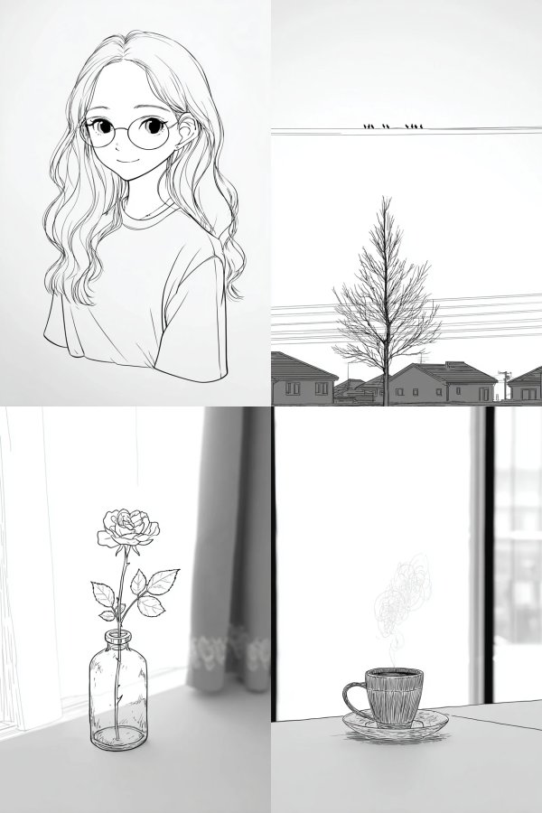 Pure Line Art Elegance