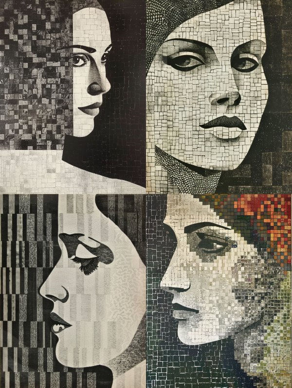 Fragmented Soul Portrait