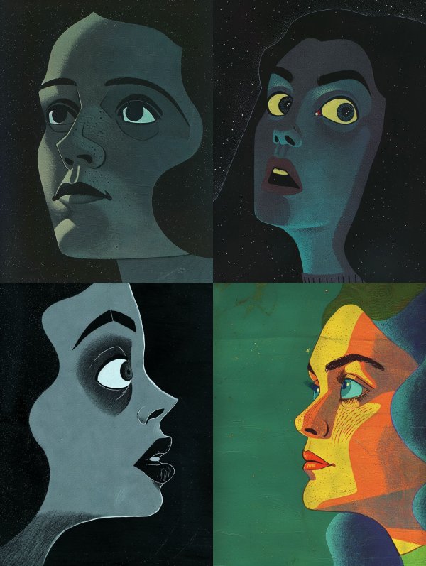 Celestial Shadow Portrait