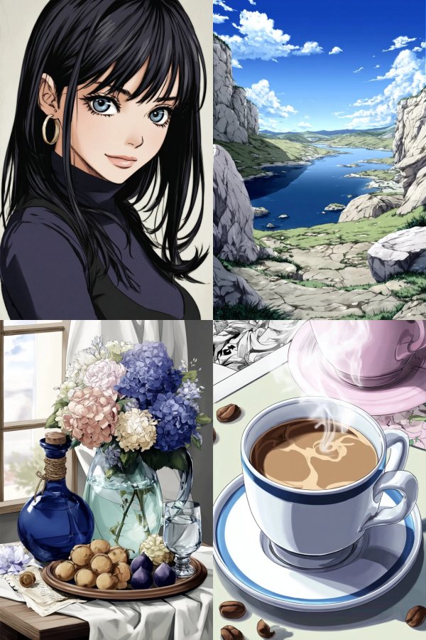 Midnight Anime Elegance