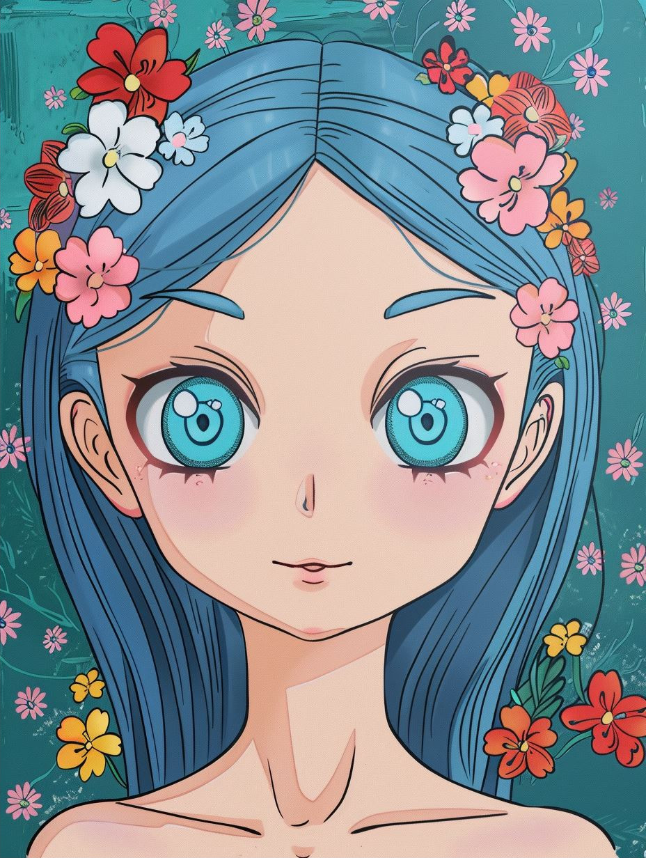 Ethereal Gaze of Digital Silence