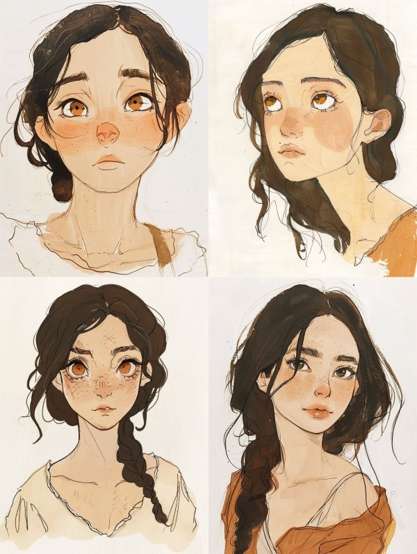 Soft Ethereal Character Concept Art
