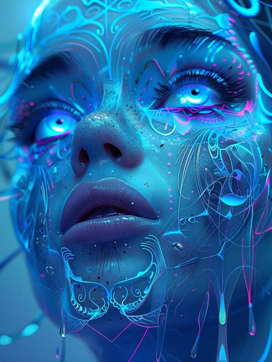 Neon Neural Dream - Image 1