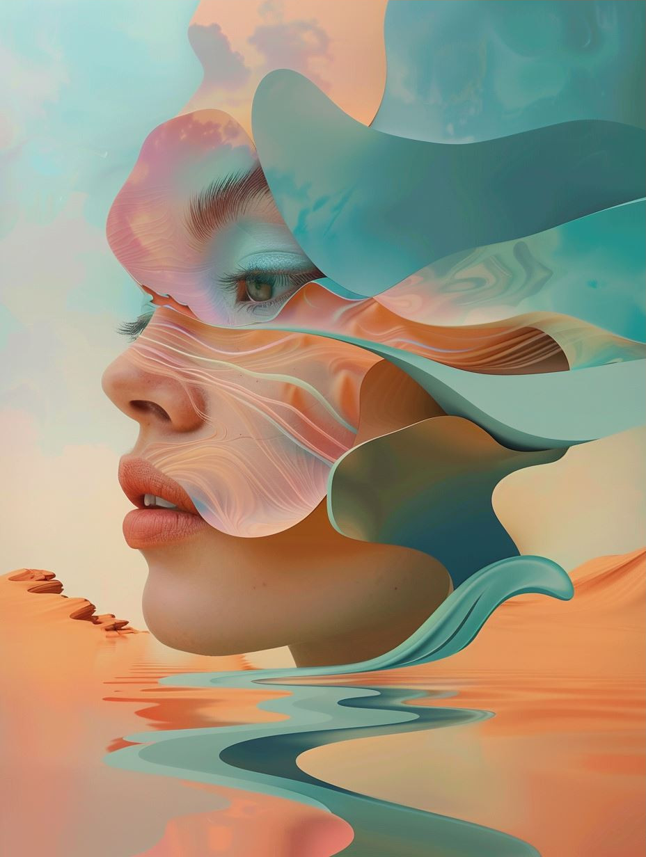 Fragmented Dreams of Liquid Color