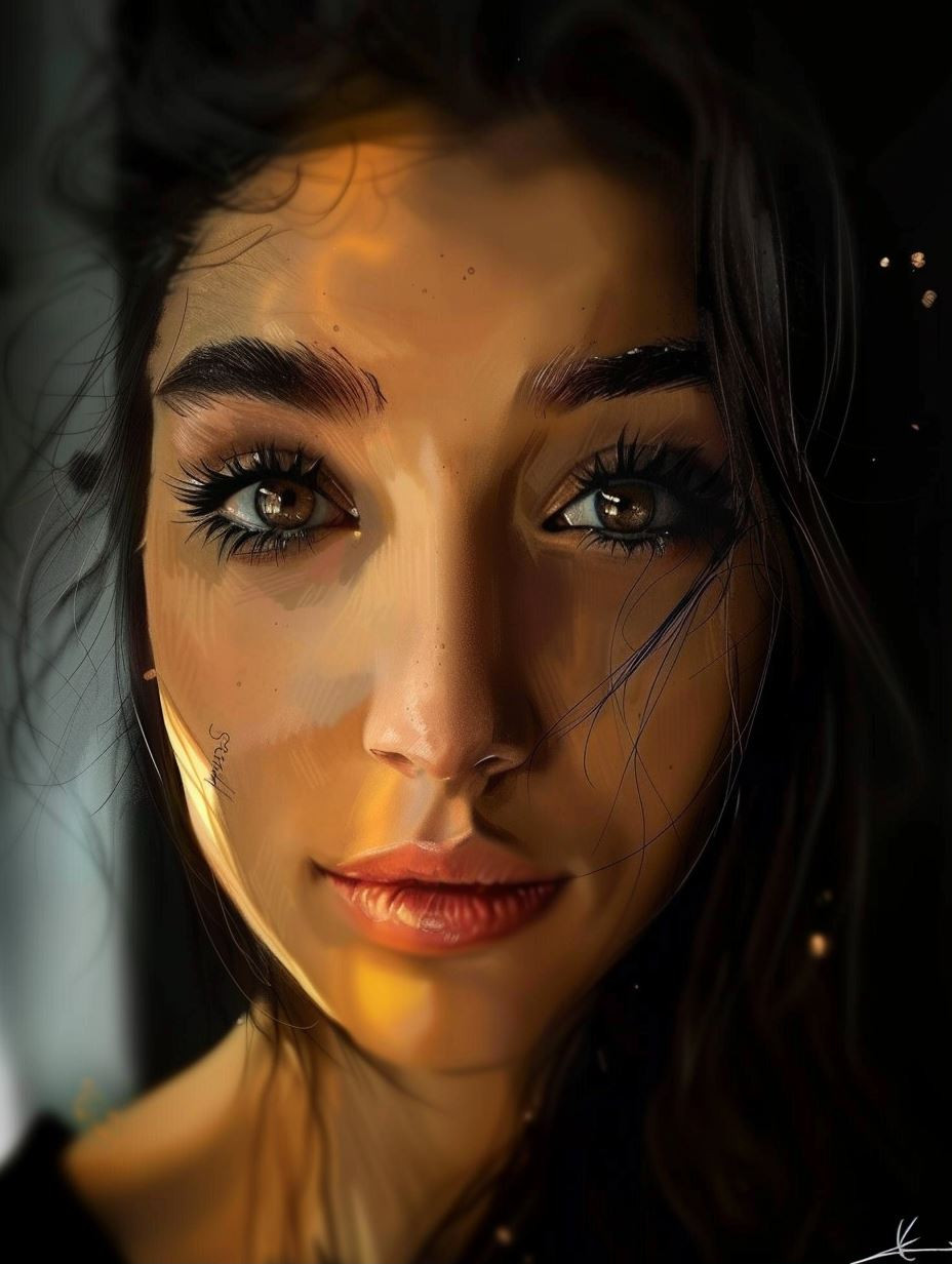 Golden Hour Digital Portraiture