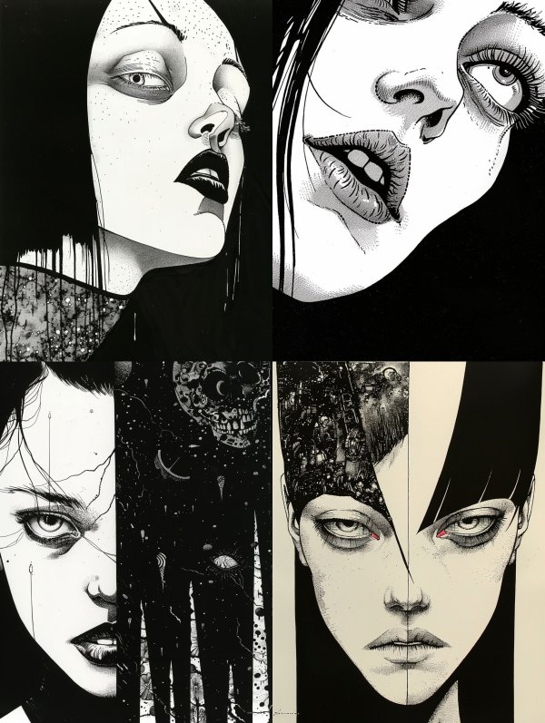 Ink Noir Elegance