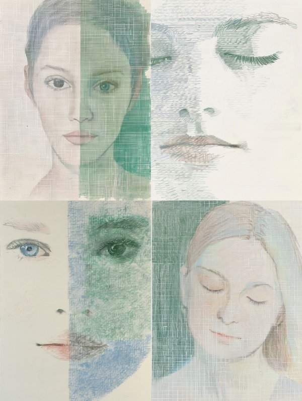 Ethereal Linen Portrait