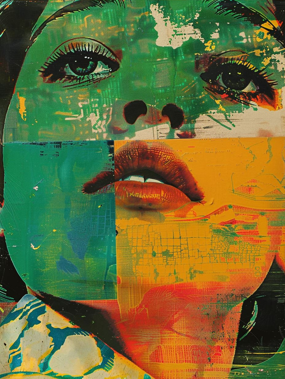 Chromatic Fragment Portrait