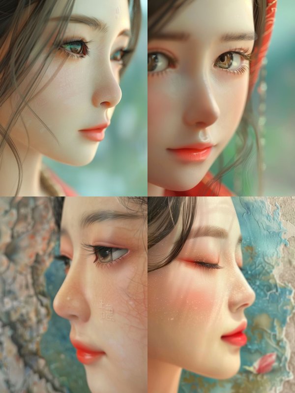 Ethereal Porcelain Dream