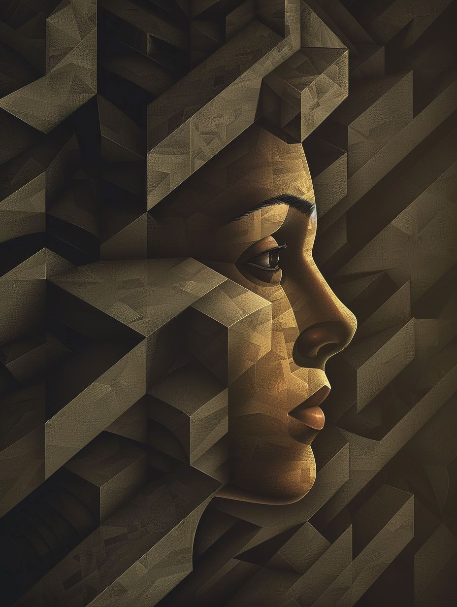 Fragmented Soul in Golden Geometry
