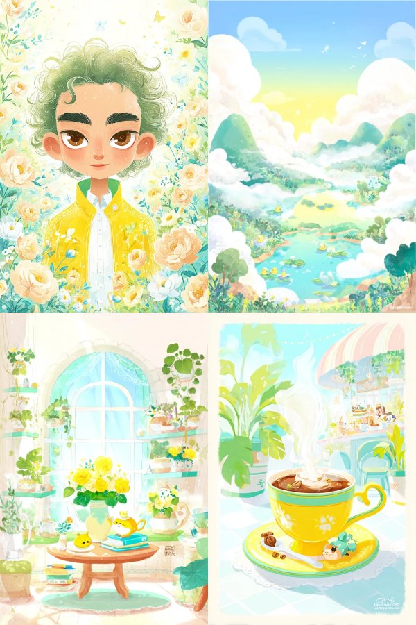 Floral Dream Portrait