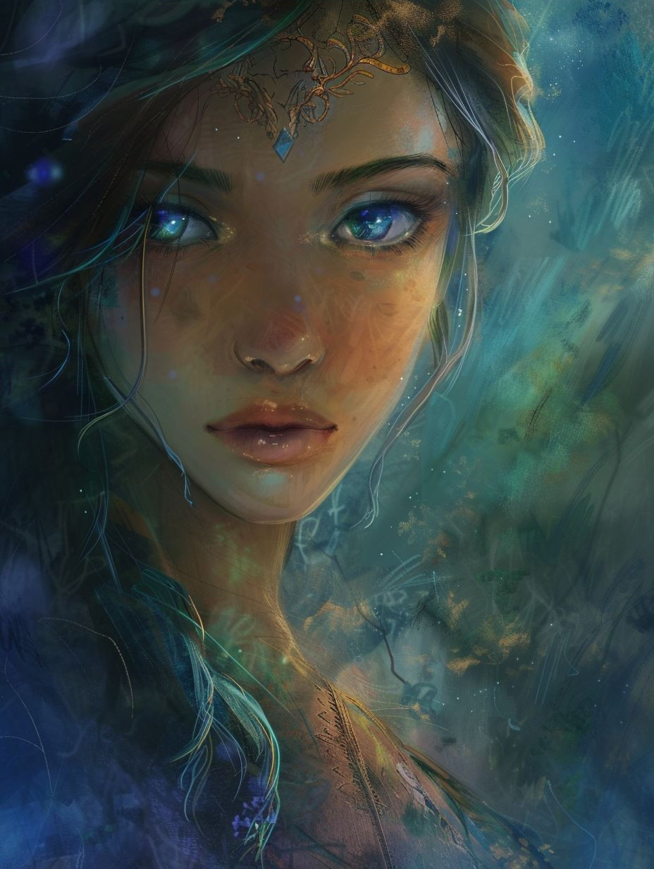 Ethereal Gaze in Deep Waters