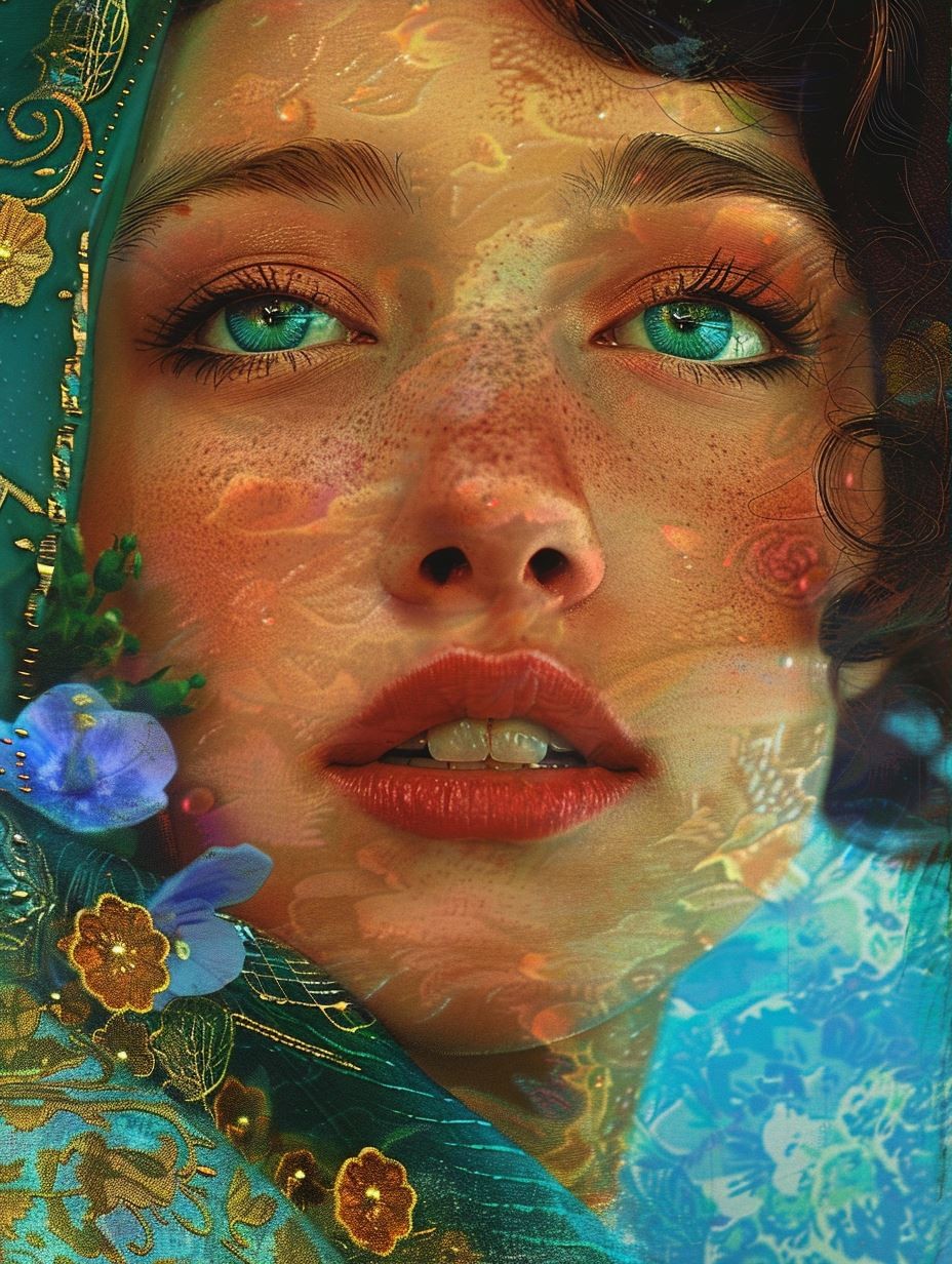 Azure Dream Portrait