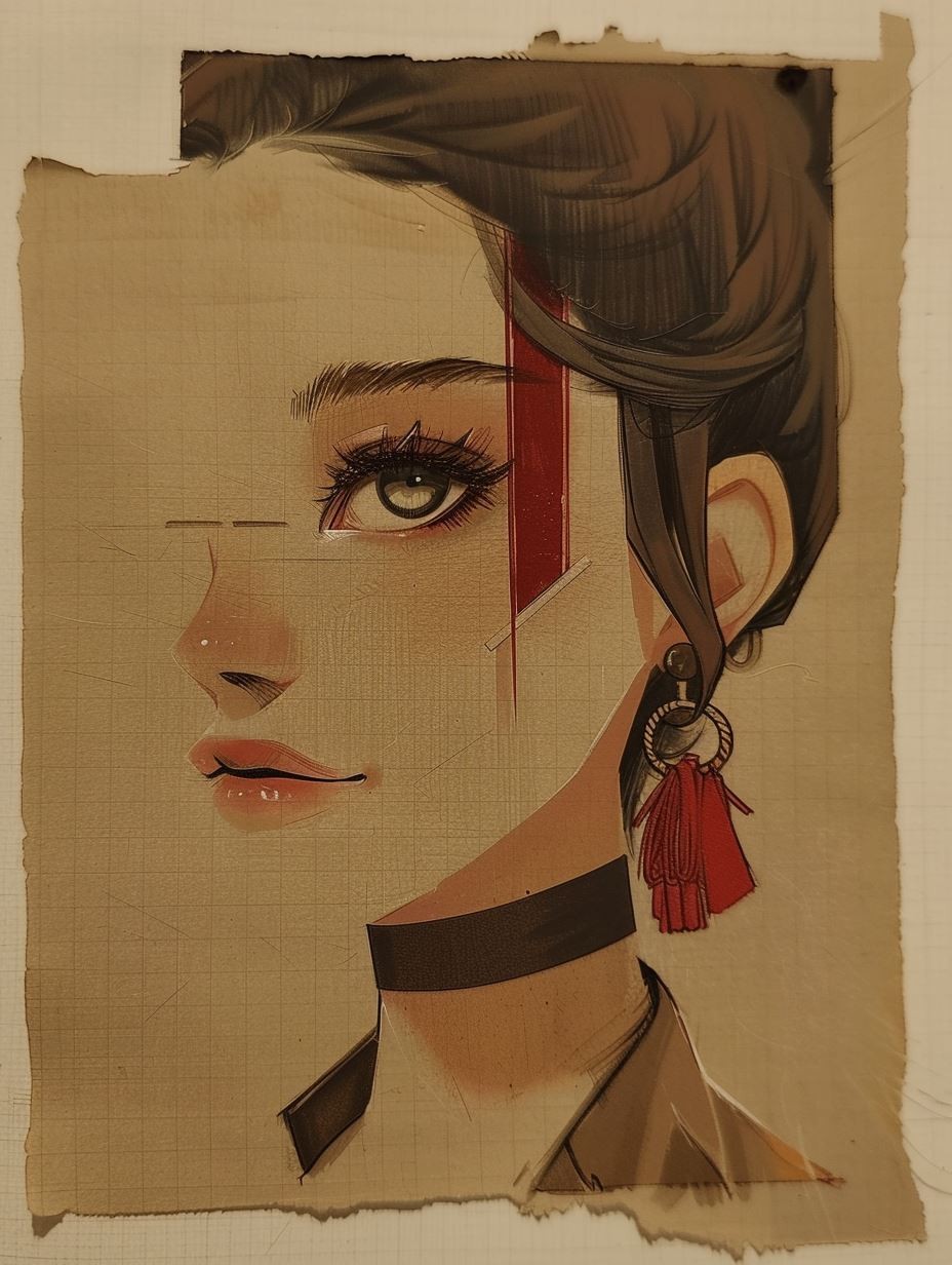 Vintage Velvet Muse