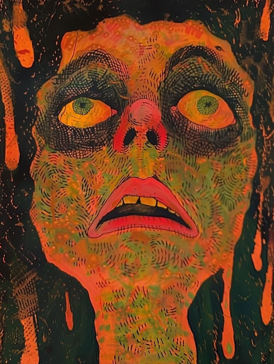 Neon Psychedelic Vision