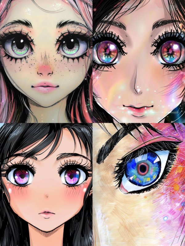 Ethereal Pastel Anime Portrait