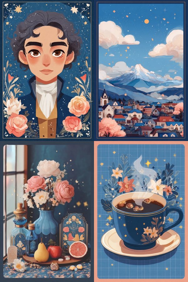 Celestial Romantic Portrait