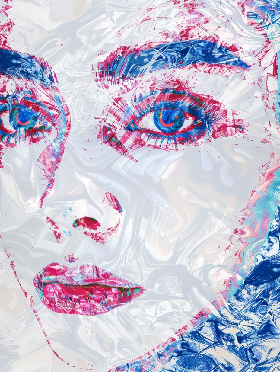 Fragmented Prism of Feminine Gaze