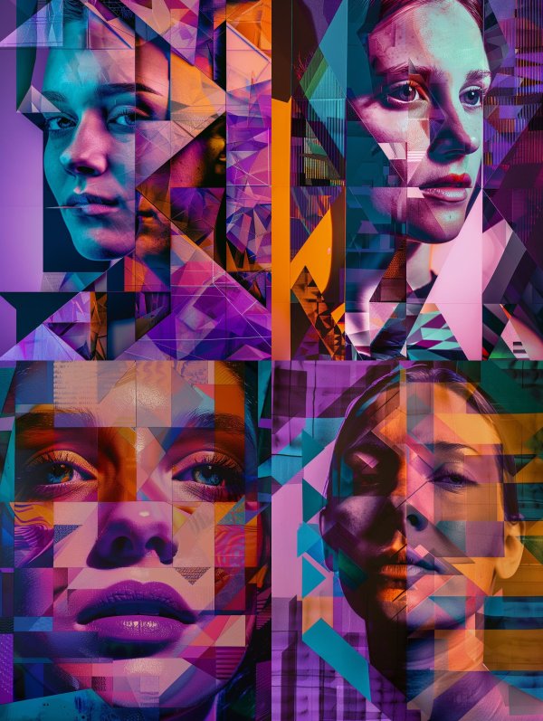 Prismatic Fragments of a Portrait