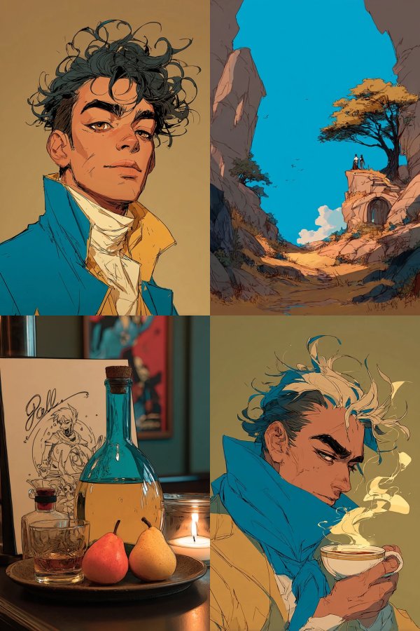Azure Noble Portrait