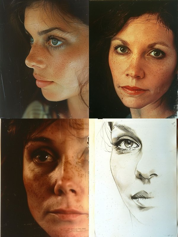 Sun-Kissed Freckle Portrait