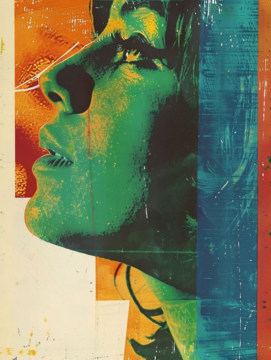 Neon Pop Portrait
